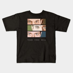 Team Free Will 1.0 Kids T-Shirt